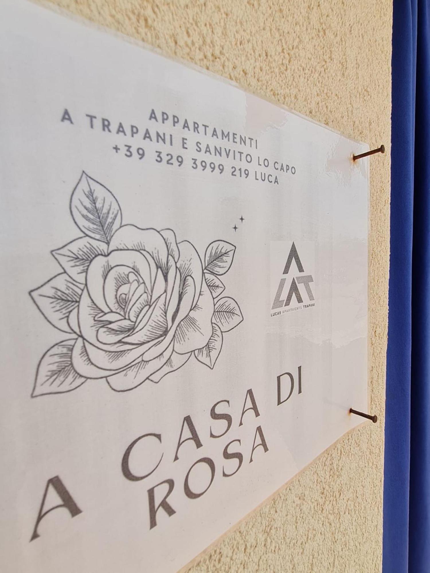 טרפאני A Casa Di Rosa,Fronte Spiaggia, Piscina,Parcheggio מראה חיצוני תמונה